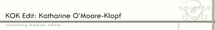 KOK Edit: Your favorite copyeditor since 1984(SM)