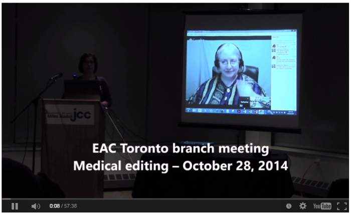 Editors' Association of Canada, Toronto branch